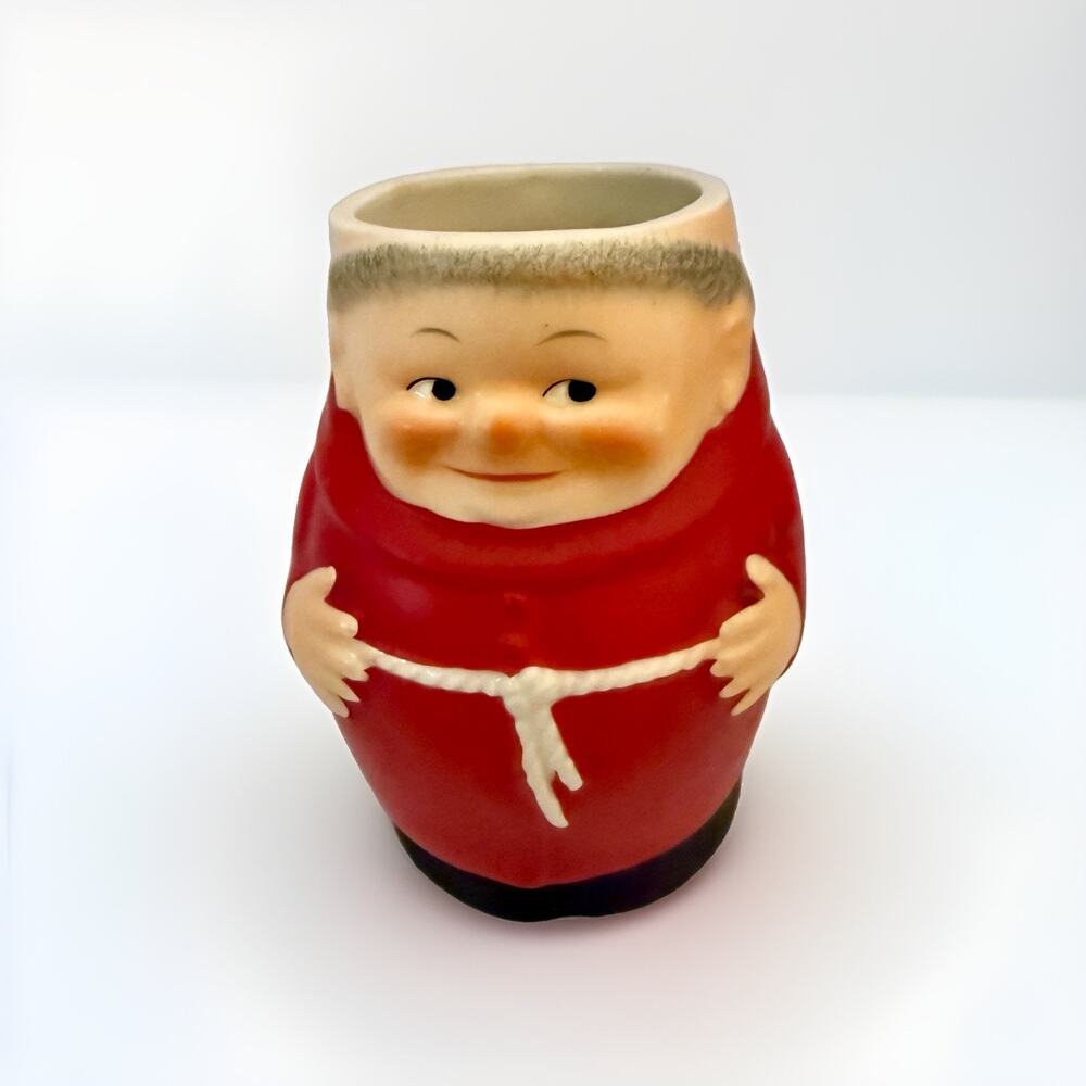 Goebel Cardinal Tuck Red Monk Character Mug Stein T74/0 W Germany TMK-5 Hummel